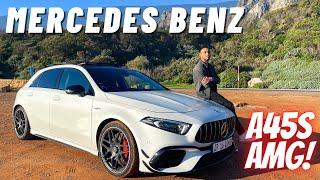 Mercedes Benz A45s AMG Review - The BEST Hot Hatch Sports Car in 2021! | SOUTH AFRICAN YOUTUBER