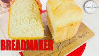 BEST BREAD MAKER BREAD RECIPE : Salt, Sugar, Oil, Flour, Yeast | $0.40 per Loaf - no kidding