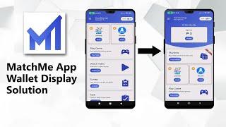 How to Show Your Wallet on the MatchMe App | MatchMe App Wallet not showing
