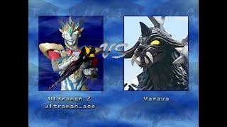 MUGEN　ウルトラマンゼット＆ウルトラマンエースvsバラバ(Z版)