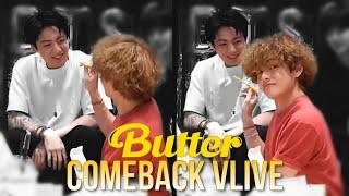 taekook | comeback vlive butter |