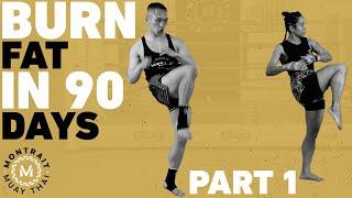 30 Minutes of HELL – Fat Burning Muay Thai Home Workout – Can You Do It? – 90 Day Challenge PART 1