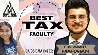 CA AMIT MAHAJAN TAX Review / CA inter / @CrackTaxWithAmit