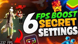 Optimization 6 Best Settings To Increase Your FPS Boost In 2025 Free Fire PC | BlueStacks 5 | MSI 5