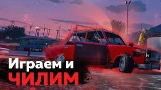 АПТИКС И КАПЮШОНЫ СПОКОЙНО ИГРАЮТ GTA ONLINE | feat. @KoLyu4ka  @McCIoud @diakitty45