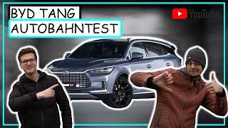 BYD Tang Autobahntest I Was verbraucht das Schiff auf der Autobahn?