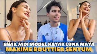 ENAK Jadi MODEL Seperti LUNA MAYA  MAXIME BOUTTIER Pun Senyum Bahagia 