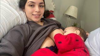 4K Breastfeeding Vlogs With Casey | Breast Feeding Tutorial | Breastfeeding Education