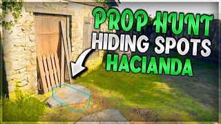 BLACK OPS 6: TOP 8 WORKING PROP HUNT GLITCHES & HIDING SPOTS HACIANDA !