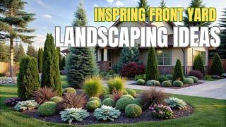 2025 Inspiring Front Yard Landscaping Ideas | All season Front Yard Landscaping | Small Garden Ideas