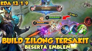 BUILD ZILONG TERSAKIT 2022 - TUTORIAL ZILONG MOBILE LEGENDS