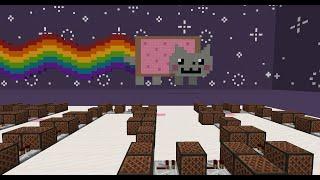 Nyan Cat [Minecraft Noteblocks]