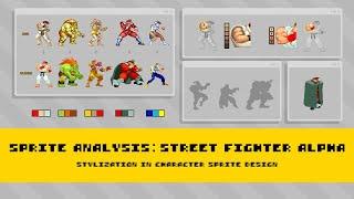 Sprite Analysis | Street Fighter Alpha: A Study of Character Stylization