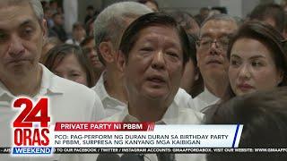 PCO - Pag-perform ng Duran Duran sa birthday party ni PBBM, surpresa ng kanyang... | 24 Oras Weekend