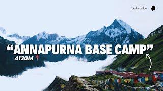 ANNAPURNA BASE CAMP TREK | ABC TREK | 4130M | 4K