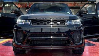 New 2022 Range Rover Sport SVR Black: Extremely Brutal Beast!