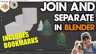 How to JOIN and SEPARATE Objects in Blender