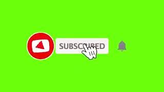 YouTube green screen subscribe button animation in 5 seconds with bell sound || No copyright360p