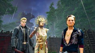 Survivor vs Wesker & Plague Gameplay | Dead By Daylight