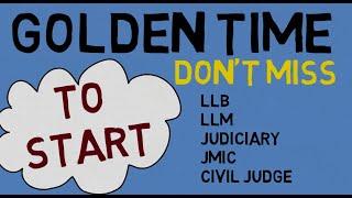 Judiciary EXAM Preparation Tips ( Golden Time to START the Preparation )