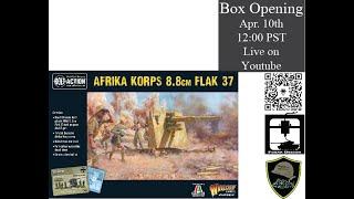 Bolt Action Afrika Korps 8 8cm Flak 37 from Warlord Games