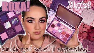 NATASHA DENONA ROXA EYESHADOW PALETTE REVIEW + 2 LOOOKS! Not What I Expected...