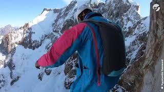 Vuelo libre desde el Cerro Torre, en El Chaltén