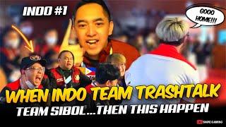 WHEN INDO TEAM TRASHTALK TEAM PH...THEN THIS HAPPEN 