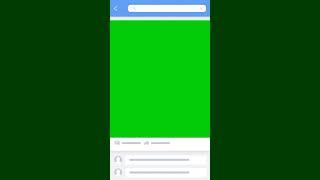 Facebook live and like ok button template green background | green screen template background video