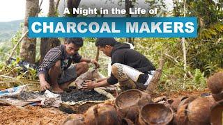 A Night in the Life of Coconut Shell Charcoal Makers | Alapaap Media