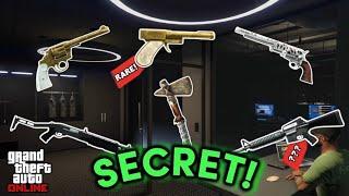 How To Unlock All 6 SECRET Weapons In GTA Online!