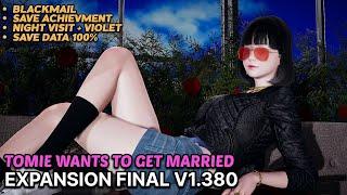 TOMIE WANTS TO GET MARRIED EXPANSION FINAL [v1.380] + SAVE DATA 100% + BLACKMAIL + NIGHT VISIT!!!