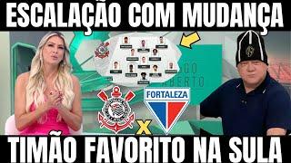 JOGO ABERTO! TIMÃO FAVORITO NA SULAMERICANA, MIDIA CRAVA CLASSIFICAÇÃO! NOTICIAS DO CORINTHIANS HOJE