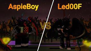 AspieBoy vs Led00F in a Roblox Funky Friday Halloween Match