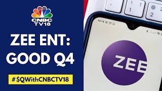 Zee Ent Q4 Revenue, EBITDA Beat Estimates, Reports ₹13.35 Cr Net Profit Vs ₹196 Cr Loss In Q4FY23