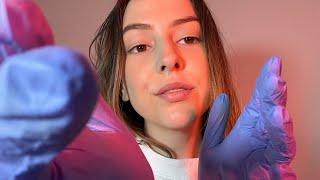 ASMR Fast and Aggressive Personal Attention  (face touching, mouth sounds, up close)