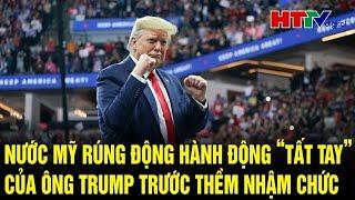 Điểm nóng quốc tế: Nước Mỹ rúng động hành động “tất tay” của ông Trump trước thềm nhậm chức