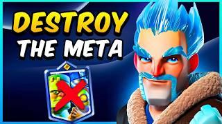 Deck DESTROYS the Clash Royale Meta WITHOUT GOBLINSTEIN!