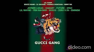 Lil Pump - Gucci Gang (English Remix 3) ft. DaBaby, Joyner Lucas, 2Pac, Eminem, Zero 9:36 & More