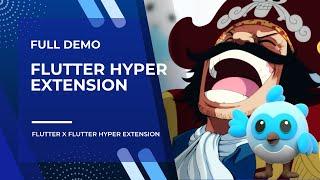 Flutter Hyper Extension - Demo & Documentation - 13.0.0