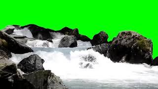 Waterfall    Green Screen   Video Backgrounds   Video