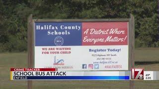 School bus attacked in Halifax County