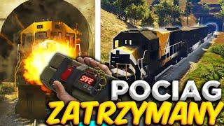 ZATRZYMAŁEM POCIĄG W GTA V BEZ MODÓW!  - GTA V LEGENDY & TEORIE #52