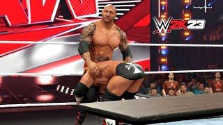 WWE 2K23 - Batista BOMB Compilation!