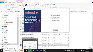 Talend Cloud setup, Download Talend Studio