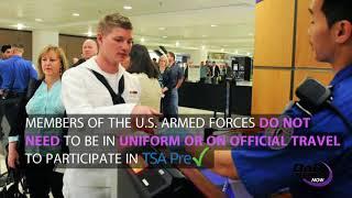 TSA Precheck is a Military Benefit