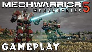 Let's Try Mechwarrior 5: Mercenaries! - Part 1: First-Person Metal Mayhem