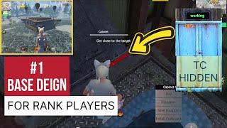 Best hidden TC base design for rank players last island of survival/last day rules of survival