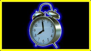 8 Clock "Ticking & Alarm" Sound Variations
