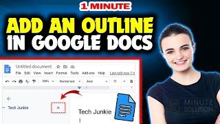 How to add an outline in google docs 2024 (Quick & Easy)